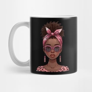 African beautiful lady Mug